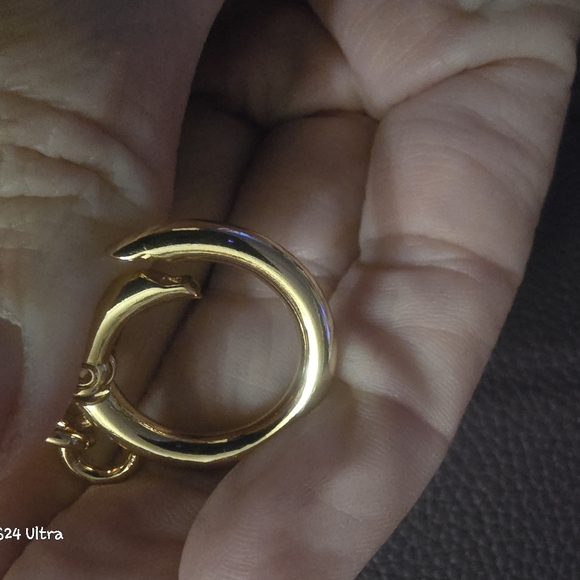 Elegant Black & Gold Chain Extension New - Picture 5 of 5